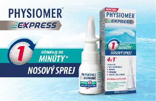 Vybraným testerom sme zaslali OMEGA PHARMA - PHYSIOMER EXPRESS 20 ML. Budú s účinkom spokojní?